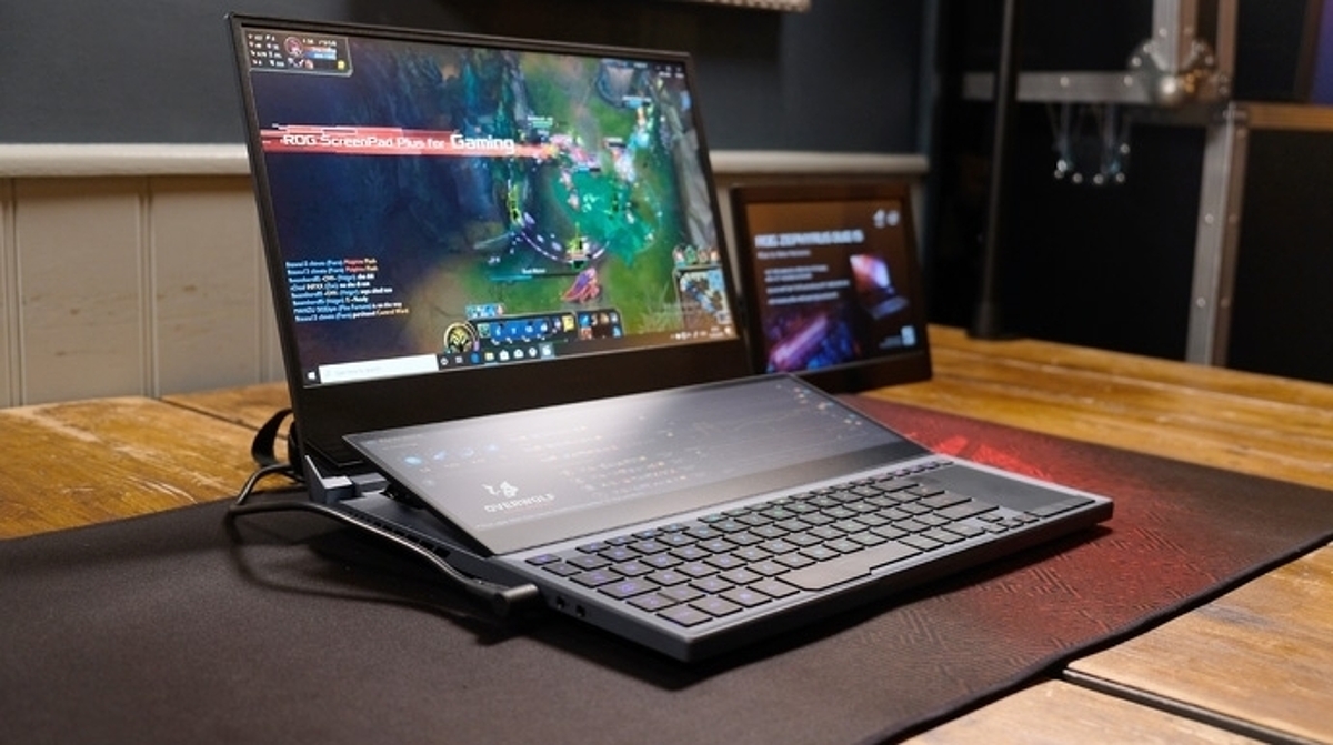 ASUS giới thiệu laptop ROG Zephyrus Duo 15 với hai màn hình độc đáo