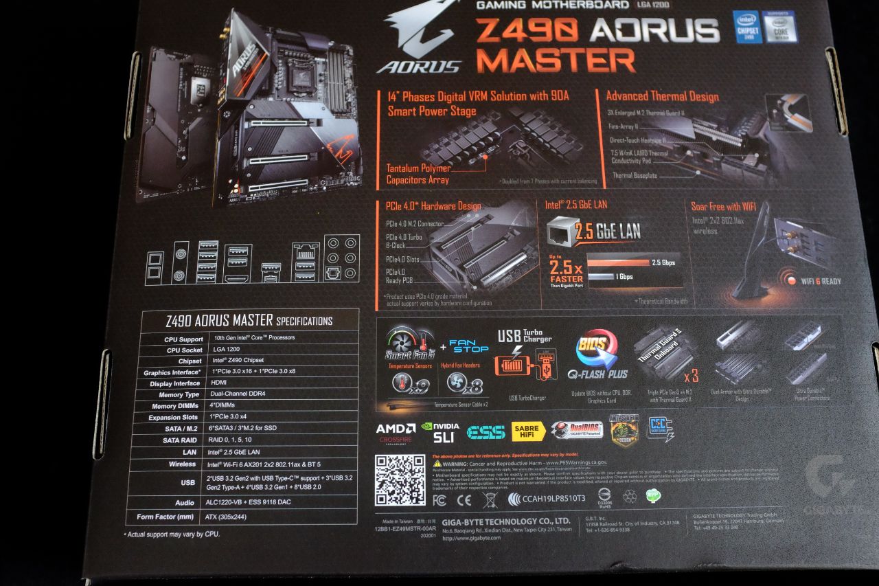 Z490 AORUS Master - Đánh Giá Nhanh
