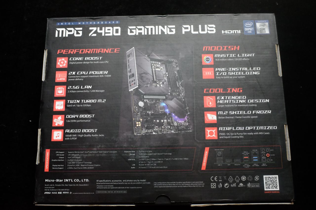 MSI MPG Z490 Gaming Plus – Đánh Giá Gaming Gear