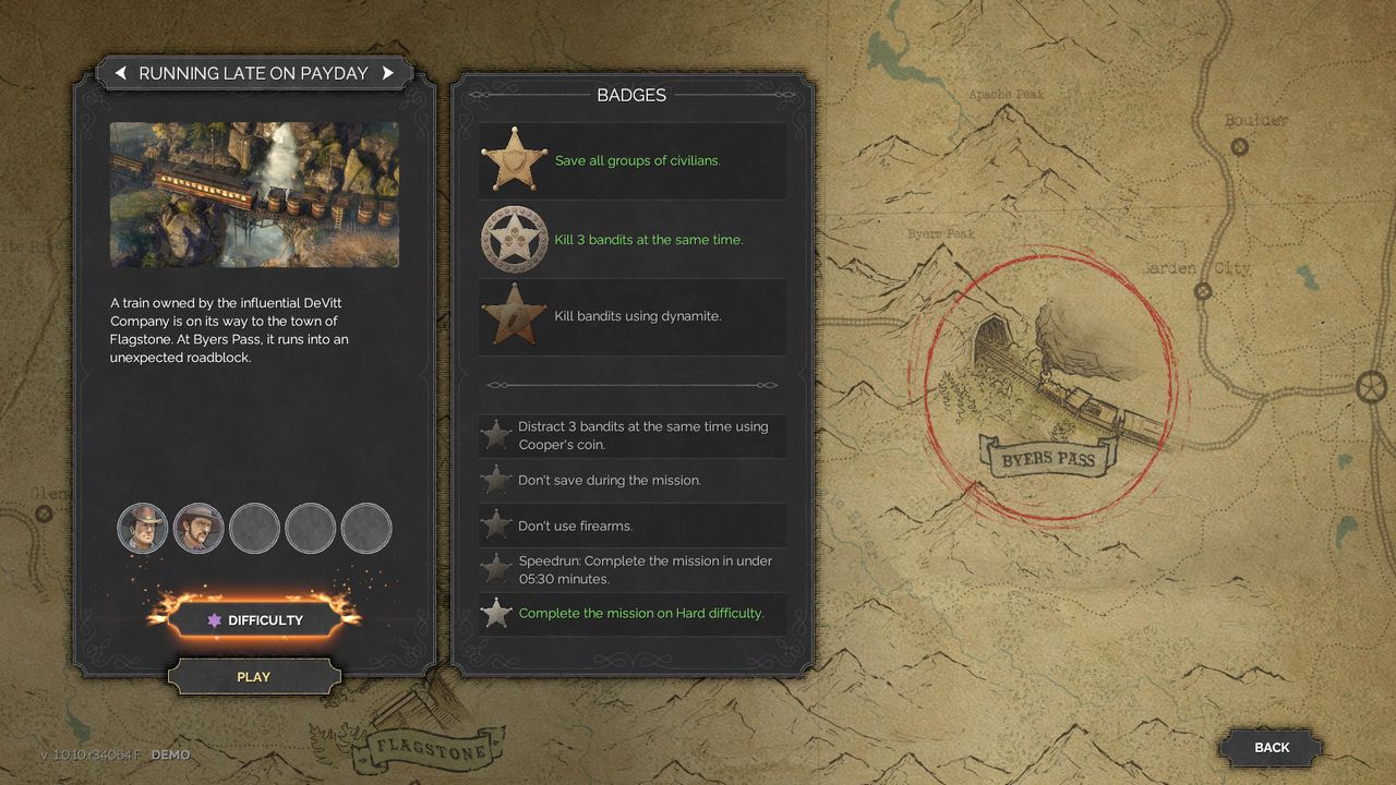Desperados III Demo