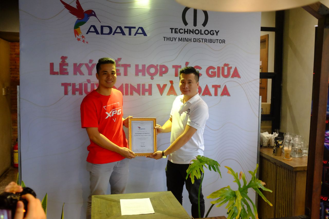 Thùy Minh Technology trở thành nhà phân phối chính thức cho ADATA