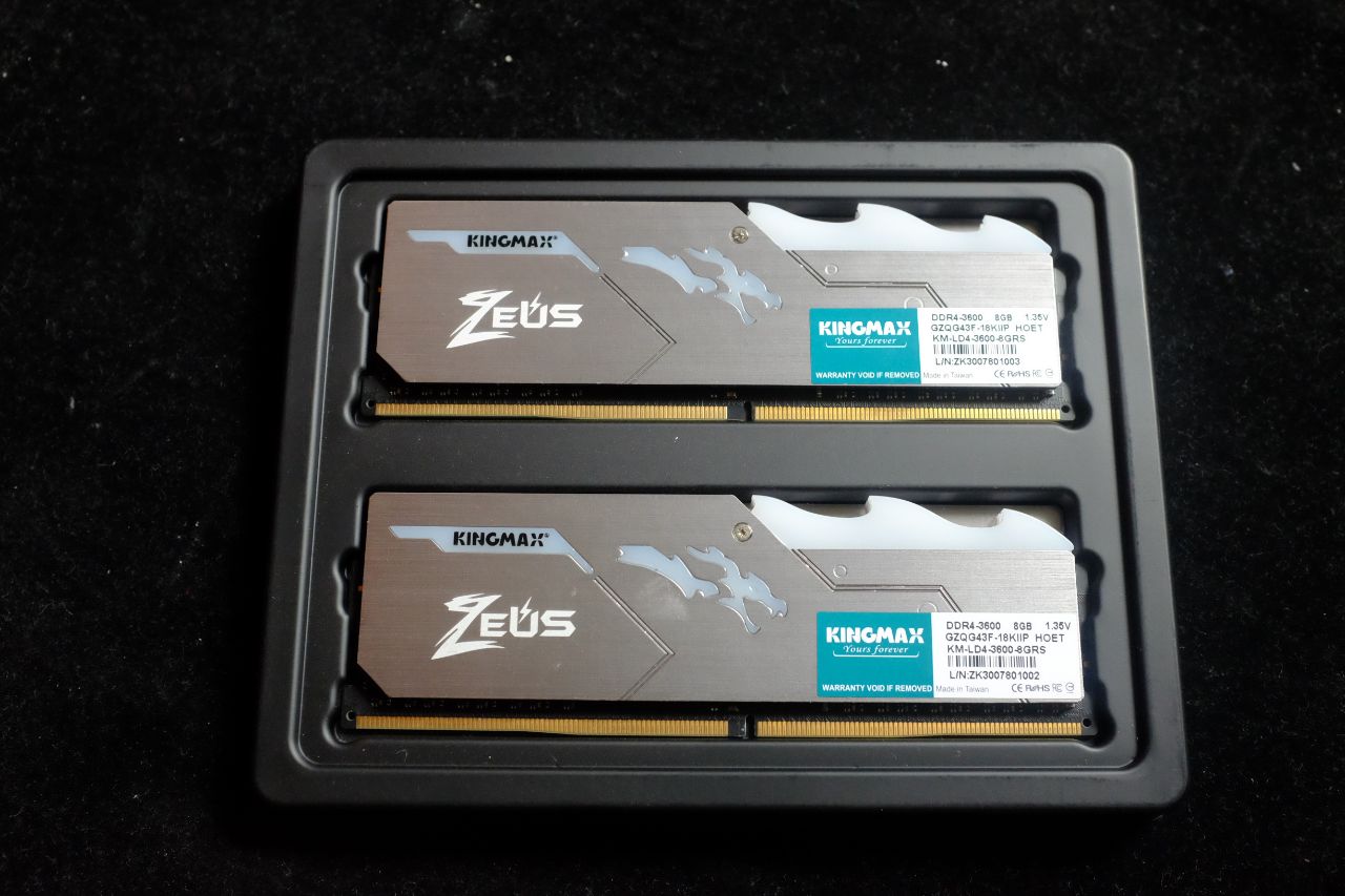 Kingmax Zeus Dragon DDR4 RGB 3600 - Đánh Giá Nhanh