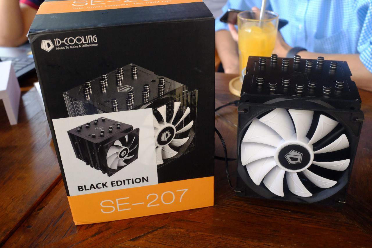 ID-Cooling giới thiệu tản nhiệt khí SE-207 Black