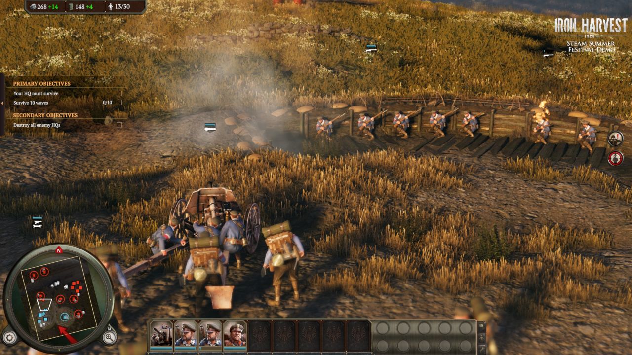Iron Harvest Demo - Chiến tranh, Mech và Dieselpunk!