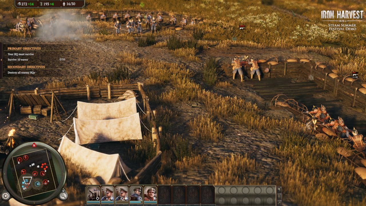 Iron Harvest Demo - Chiến tranh, Mech và Dieselpunk!