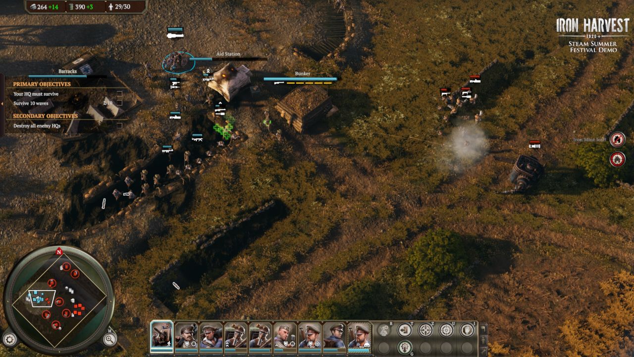 Iron Harvest Demo - Chiến tranh, Mech và Dieselpunk!