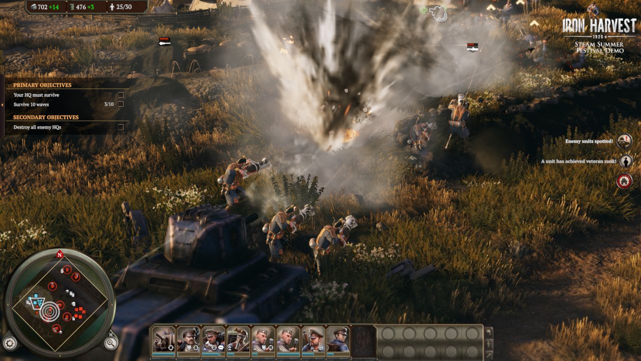 Iron Harvest Demo - Chiến tranh, Mech và Dieselpunk!