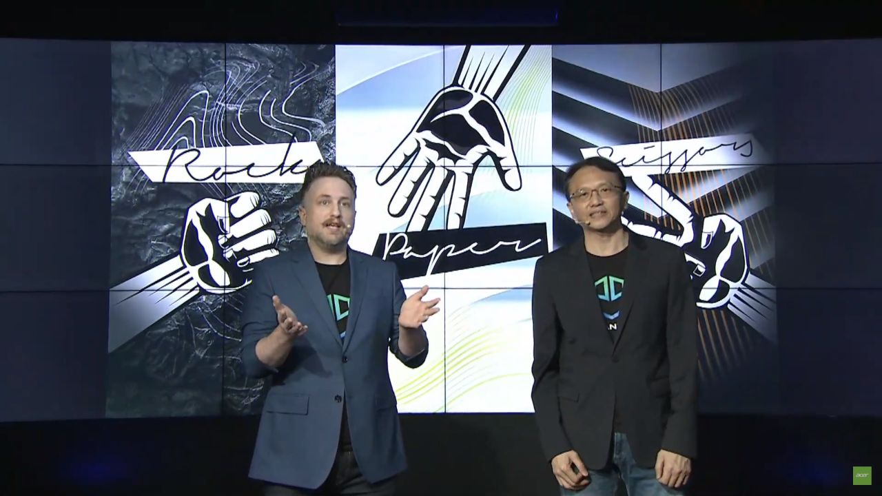 ACER cho ra mắt sản phẩm mới trong sự kiện Rock Paper Scissors