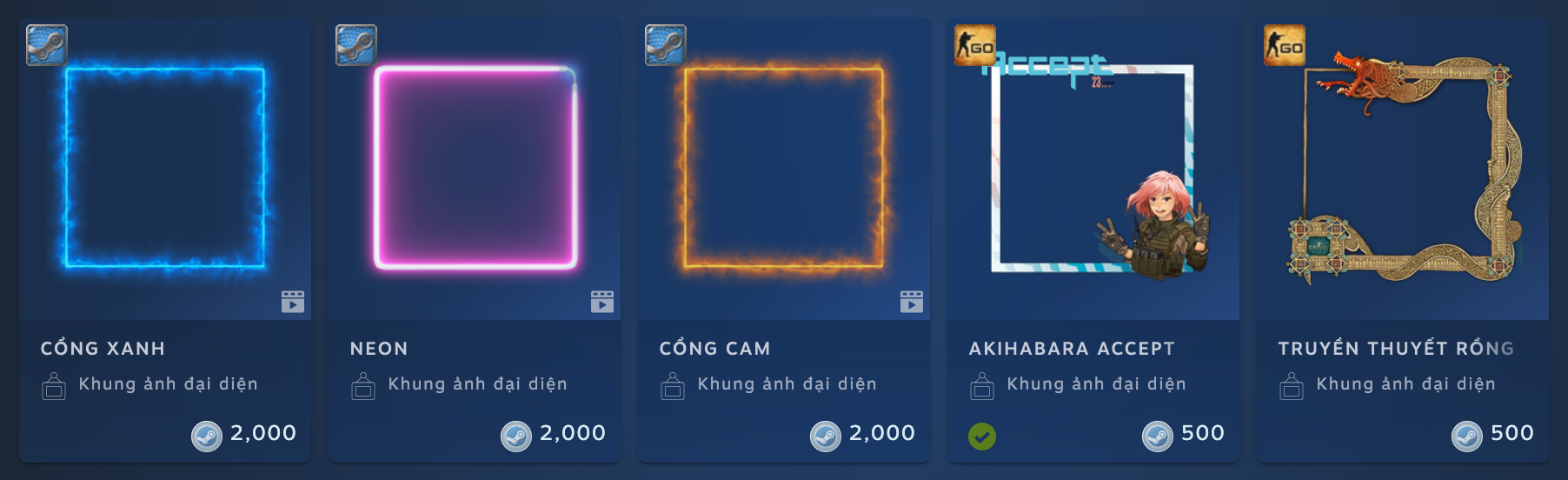 Steam Summer Sale 2020 - Khung ảnh đại diện
