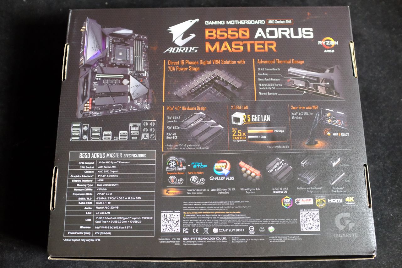 AORUS B550 Master - Đánh Giá Nhanh