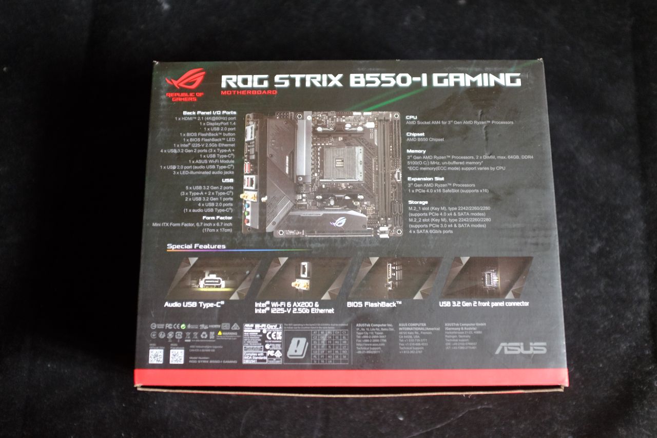 ASUS Strix B550 I Gaming - Đánh Giá Nhanh
