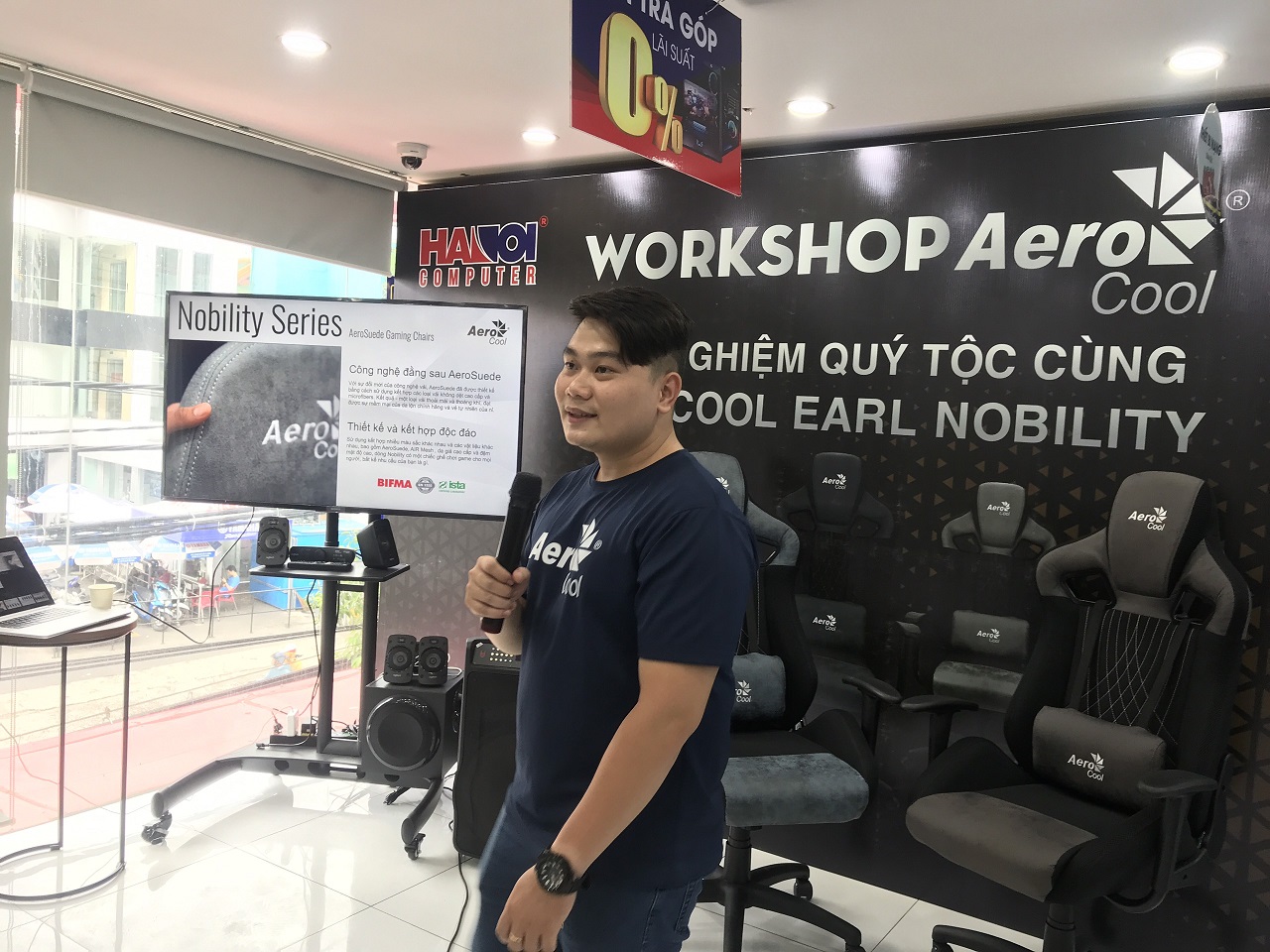 Trải nghiệm dòng ghế "quý tộc" AEROCOOL Earl 