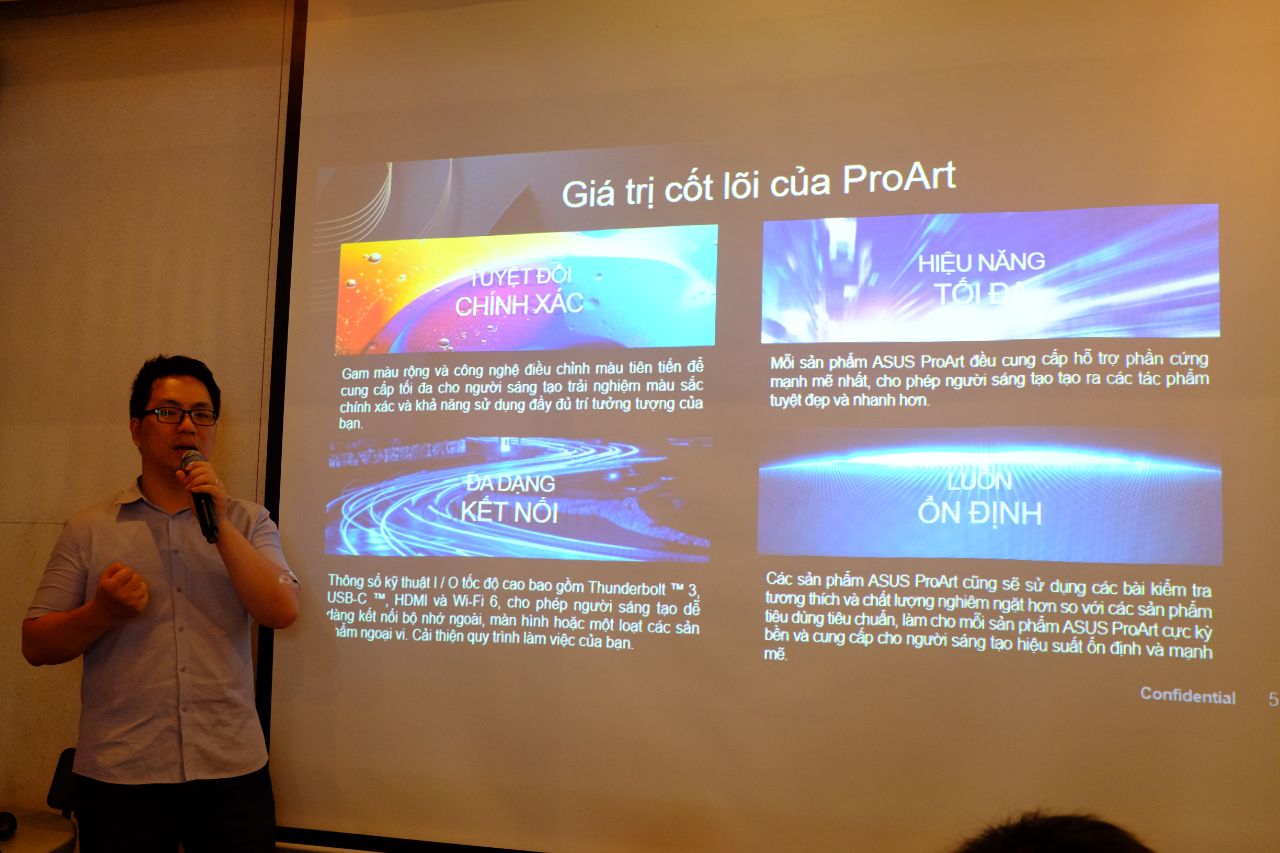 ASUS cho ra mắt dòng sản phẩm ProArt hoàn toàn mới