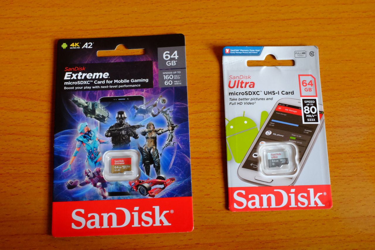 SanDisk Extreme MicroSDXC 64GB - Đánh giá Gaming Gear