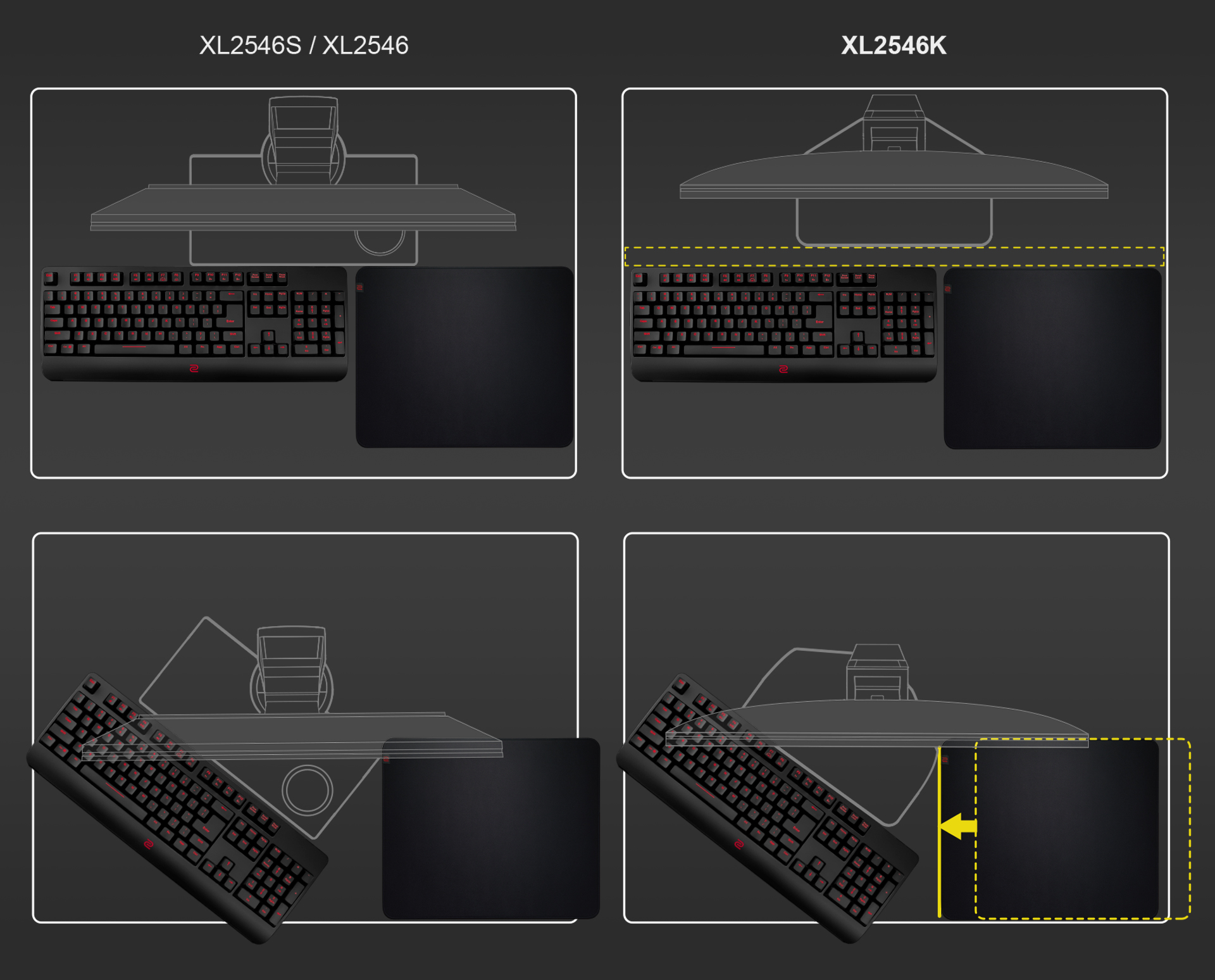 BenQ ZOWIE công bố màn hình Esports Gaming thế hệ mới XL-K Series