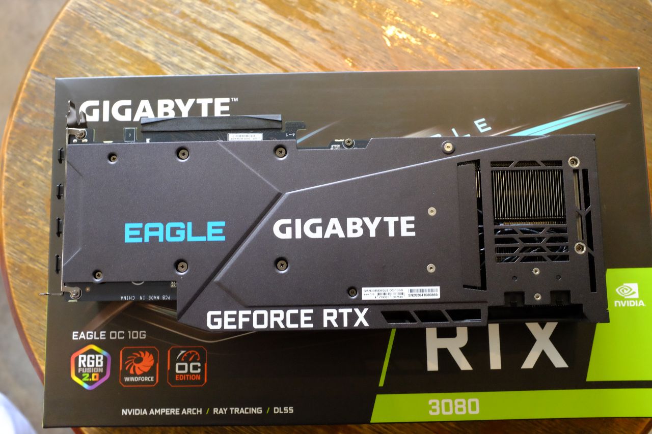 Gigabyte RTX 3080 Eagle Gaming OC 10G - Đánh giá nhanh