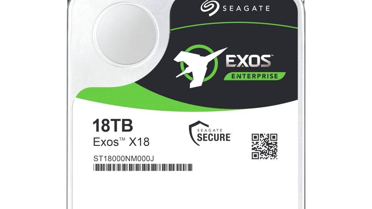 Seagate ra mắt dòng ổ đĩa Exos X18 18TB dành cho doanh nghiệp
