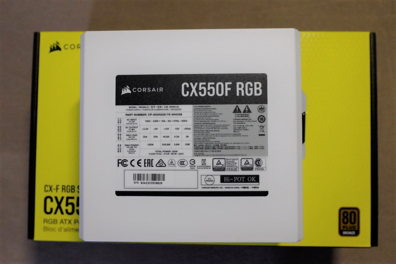 Corsair CX550F RGB ATX Power Supply - Đánh Giá Nhanh