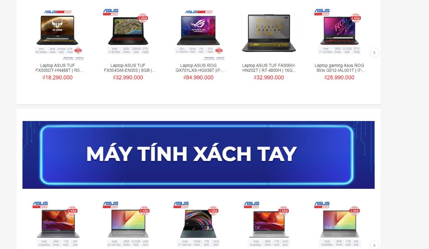 ASUS Việt Nam khai trương ASUS Official Store trên Shopee