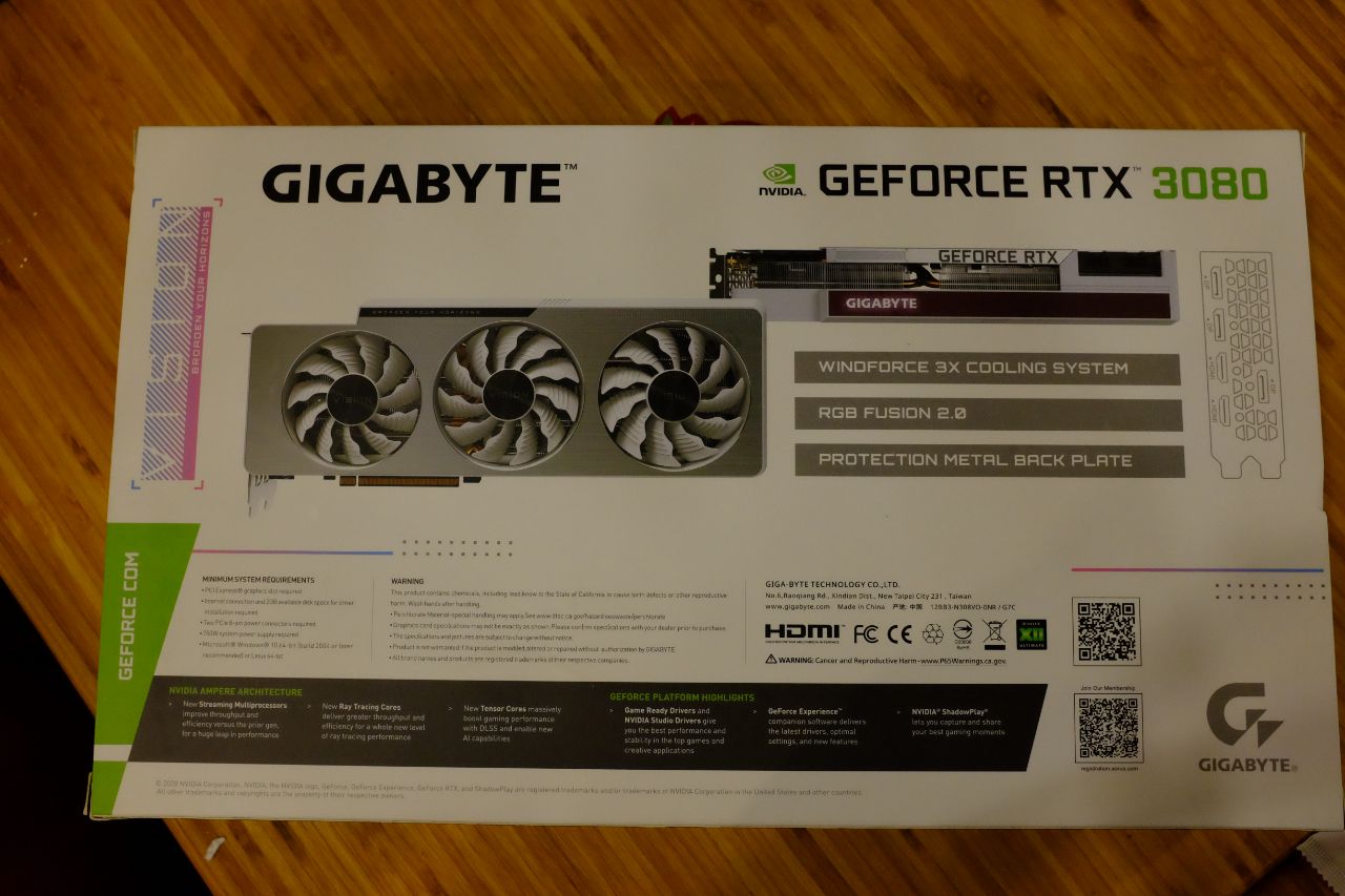 Gigabyte RTX 3080 Vision OC 10G - Đánh Giá Gaming Gear