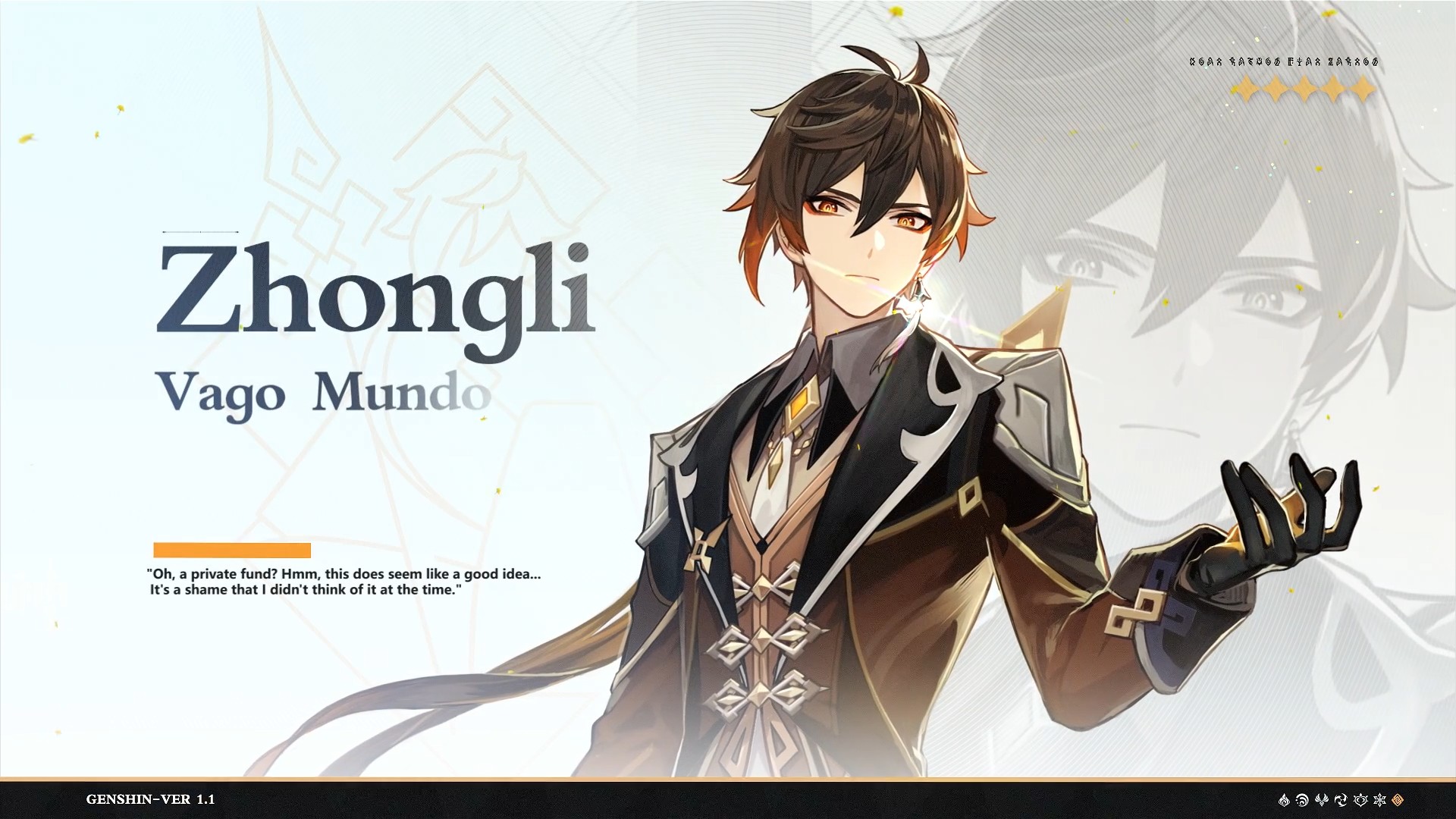 Genshin Impact - Zhongli