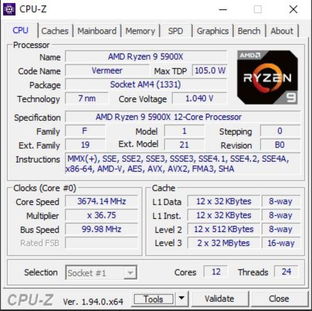 AMD Ryzen 9 5900x - Đánh Giá Gaming Gear