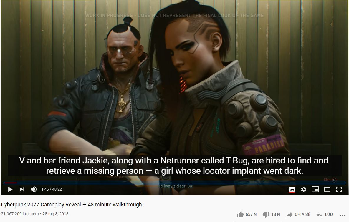tính năng Cyberpunk 2077