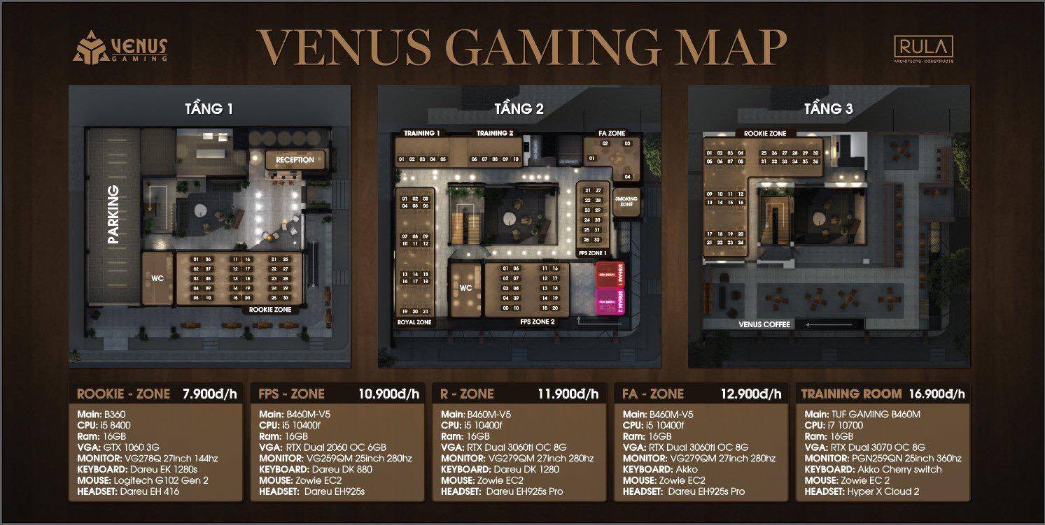 Venus Gaming Internet Cafe khai trương tại Huế
