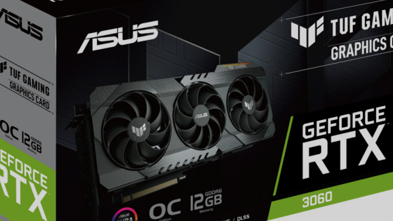 ASUS công bố card đồ họa GeForce RTX 3060 12 GB Series