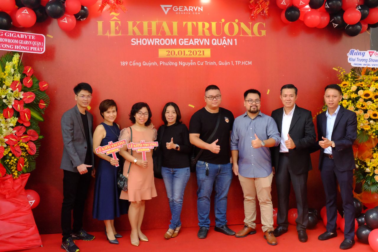 Showroom GearVN Cống Quỳnh chính thức khai trương