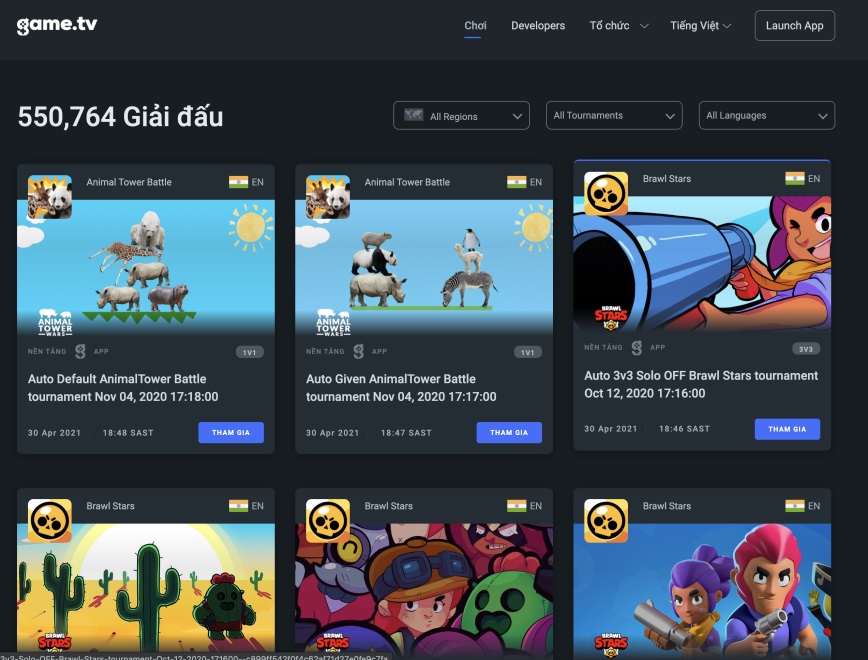 Game.tv trở thành nền tảng thể thao điện tử di động hàng đầu