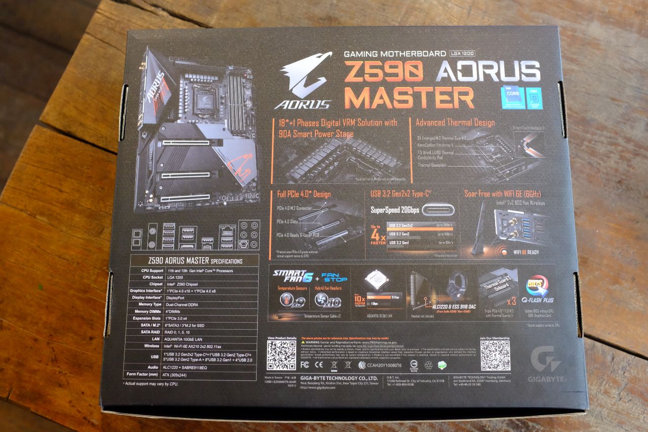GIGABYTE Z590 AORUS Master - Đánh Giá Nhanh