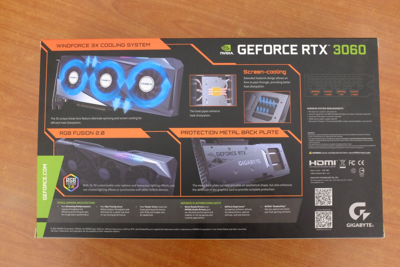 Gigabyte RTX 3060 Gaming OC 12G - Đánh Giá Nhanh