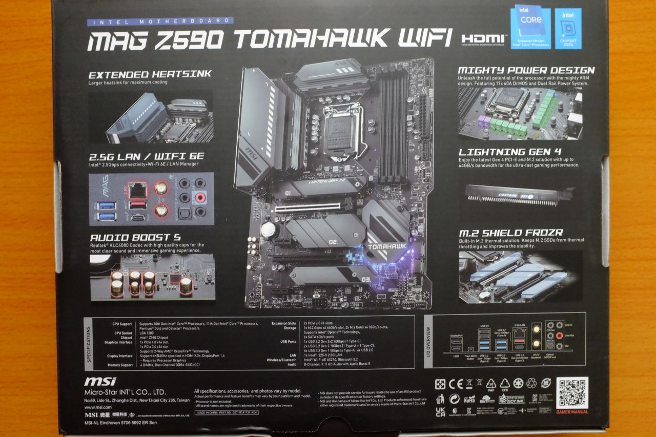 MSI MAG Z590 Tomahawk Wifi - Đánh Giá Nhanh
