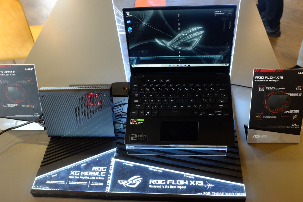 ASUS ra mắt dòng laptop ASUS ROG The Flow X13 tại Việt Nam