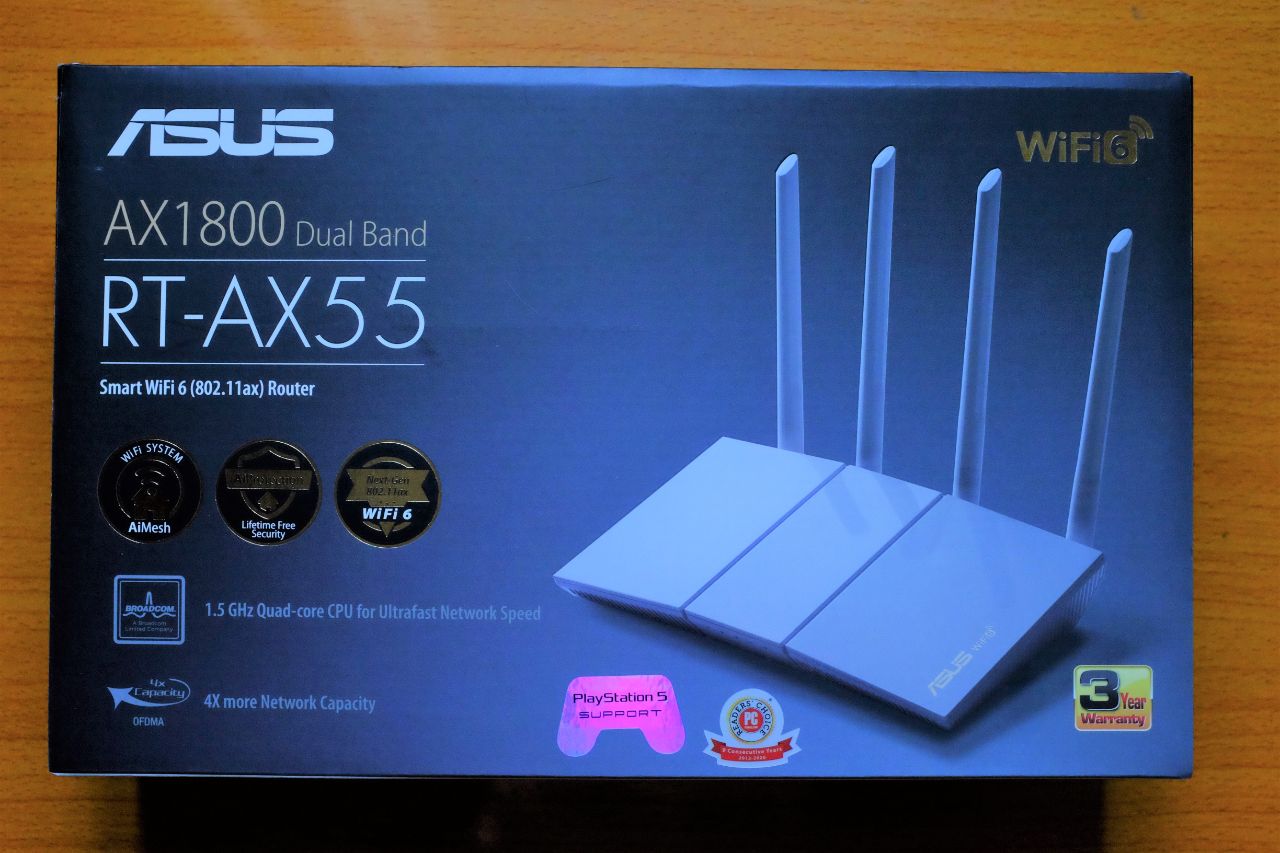 ASUS RT-AX55 Gaming Router chứng nhận cho PS5 - Đánh Giá Nhanh