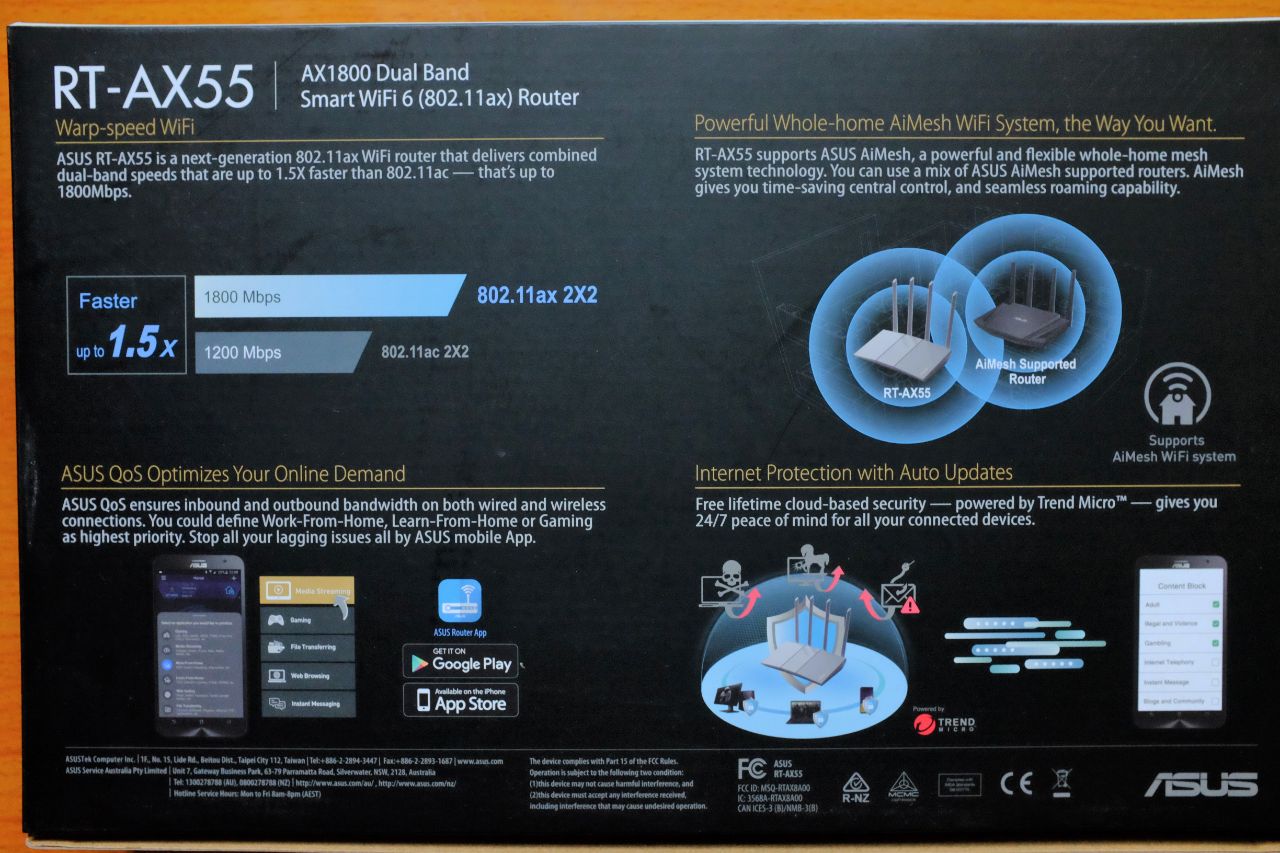 ASUS RT-AX55 Gaming Router chứng nhận cho PS5 - Đánh Giá Nhanh