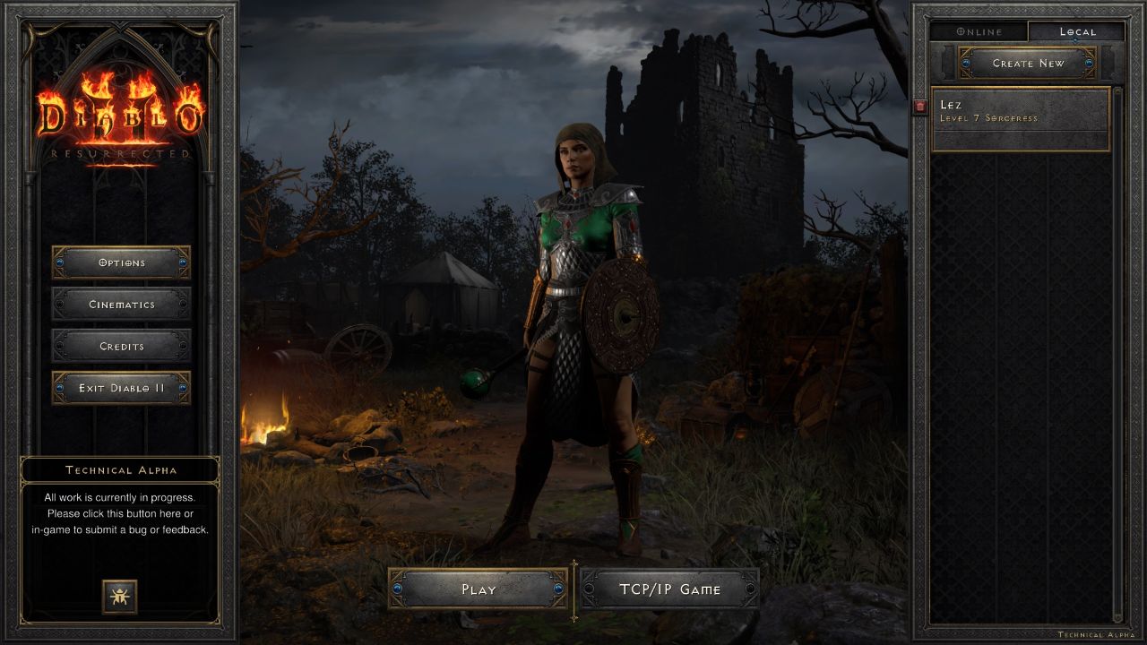 Chơi thử Diablo II