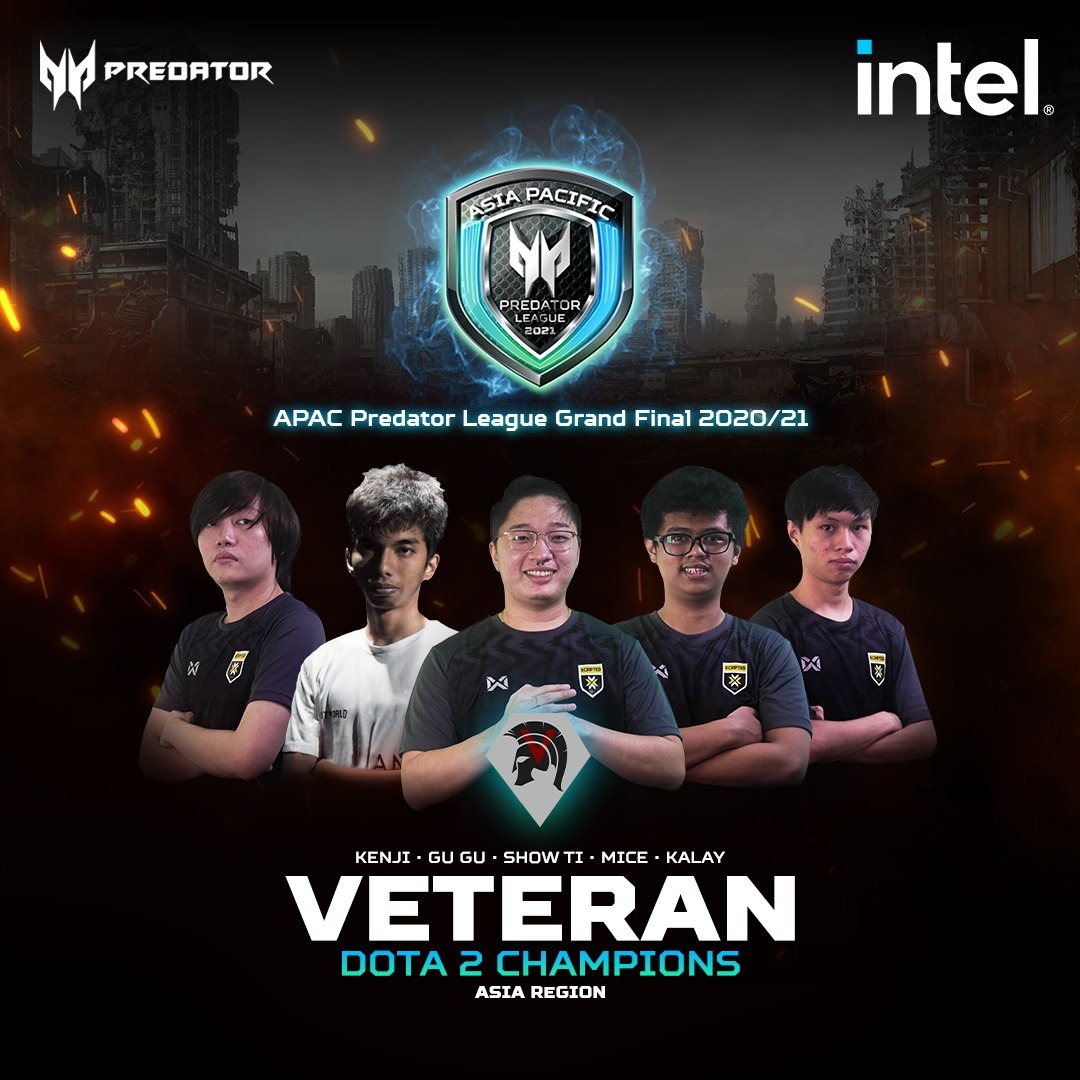 Giải đấu Predator League 2020/21 Châu Á - Thái Bình Dương kết thúc 