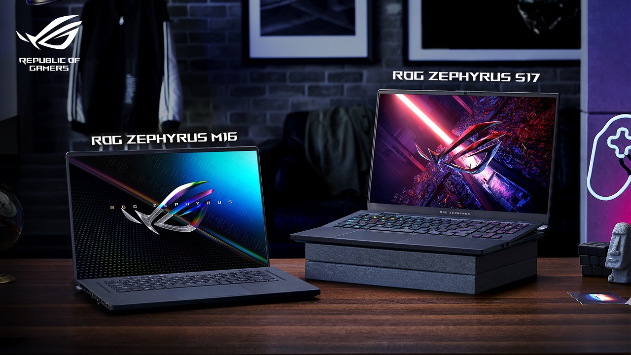 ASUS giới thiệu ROG Zephyrus M16 và S17 sử dụng CPU Intel thế hệ 11