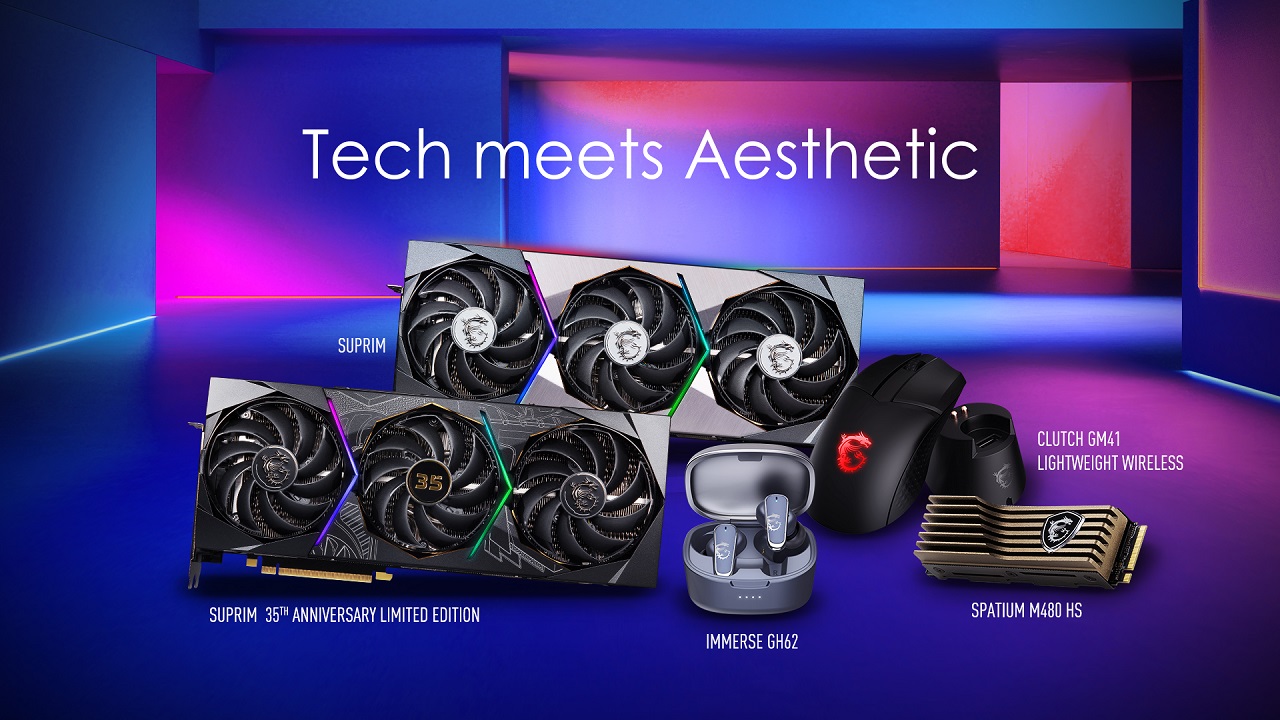 MSI tổ chức sự kiện trực tuyến MSI VẺ ĐẸP CÔNG NGHỆ 