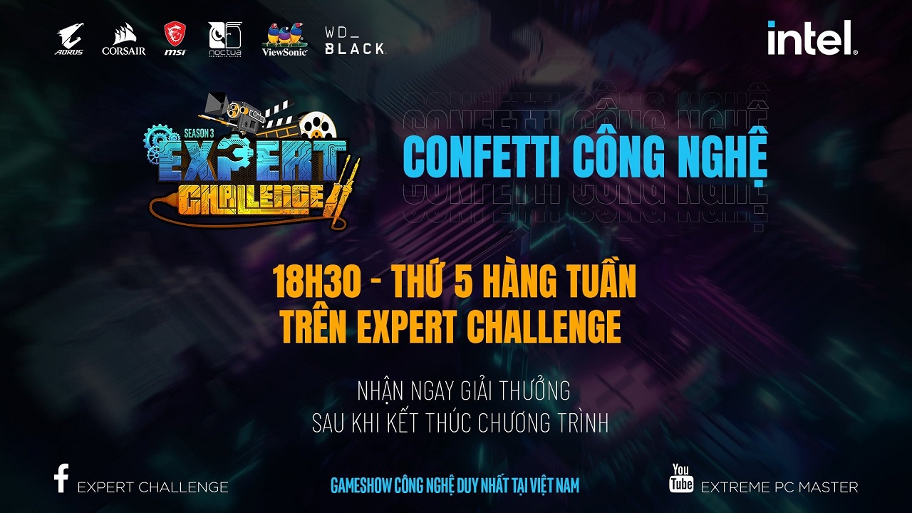 Confetti Công Nghệ - Sân chơi mới Expert Challenge Season 3