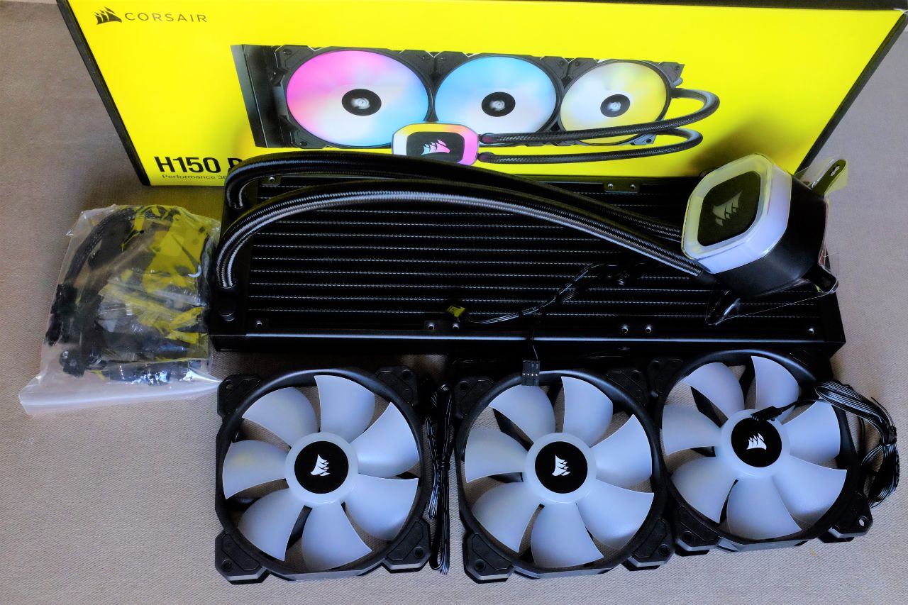 CORSAIR H150 RGB 360mm Liquid Cooler - Đánh Giá Nhanh