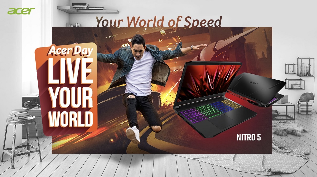 Hãy dũng cảm sống theo cách mình mong muốn cùng Acer Day 2021