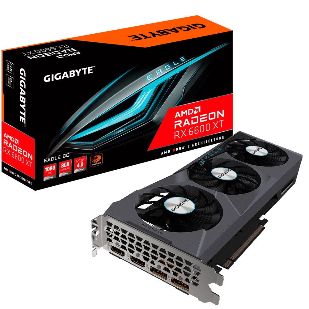GIGABYTE ra mắt dòng card đồ họa AMD Radeon RX 6600 XT
