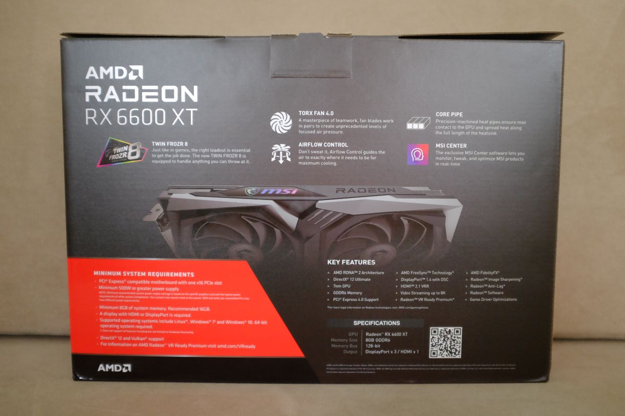 MSI RX 6600 XT Gaming X 8G - Đánh Giá Gaming Gear