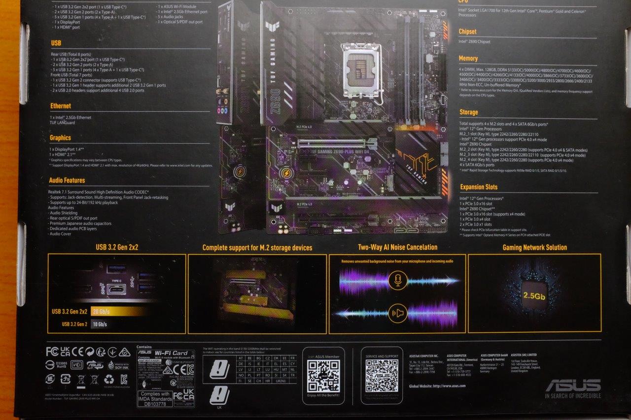 ASUS TUF Gaming Z690 PLUS WIFI D4 - Đánh Giá Nhanh