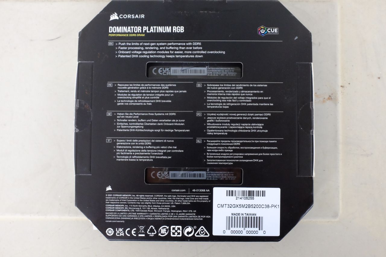 Corsair Dominator Platinum DDR5 32GB - Đánh Giá Nhanh