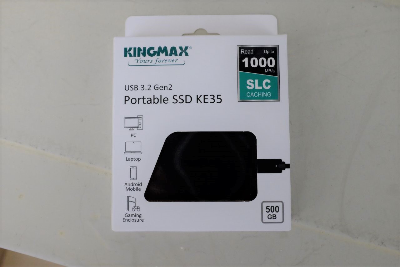 Kingmax KE35 Portable SSD USB 3.2 Gen2 - Đánh Giá Nhanh