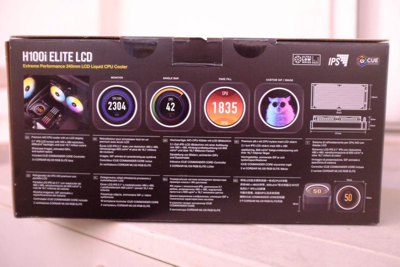 Corsair H100i ELITE LCD Display - Đánh Giá Nhanh